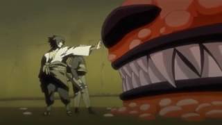 Sasuke meets Kurama for the first time