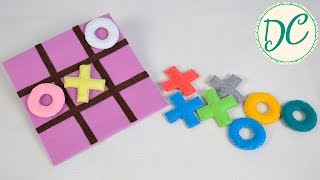 Детская Игра Своими Руками! Крестики Нолики Из Фетра!