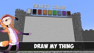 LIZZIE IS SO GOOD AT DRAWING - Minecraft Draw My Thing - W/LDShadowLady And Rens