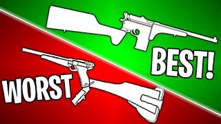 RANKING EVERY TANKER & PILOT WEAPON IN BF1 FROM WORST TO BEST! | Battlefield 1