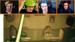 Let's Players Reaction To The Hello Neighbor Hide And Seek Ending