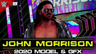WWE 2K John Morrison 2020 Updated Model & Entrance GFX | WWE 2K19 PC Mods