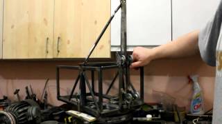 Сборка шагающего экскаватора 1:43