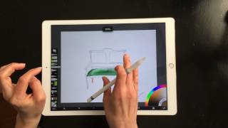 ARTRAGE обзор приложения для рисования на планшете