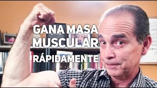 Episodio #1170 ¿Cómo ganar masa muscular rápidamente?