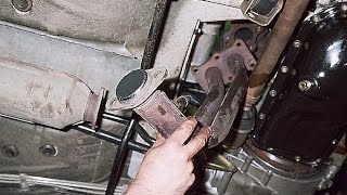 Как снять приемную трубу? ВАЗ 2112.