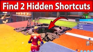 "Find 2 Hidden Shortcuts" LOCATIONS GUIDE! (Fortnite Downtown Drop Challenge)