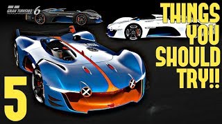 5 THINGS you should TRY now that GT6 IS DEAD!!