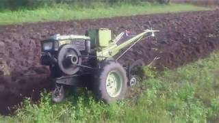 мотоблок пашет сам, или как пахать, чтобы не устать