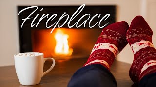 Relaxing JAZZ & Fireplace - Stress Relief JAZZ & Bossa Nova - Chill Out Music