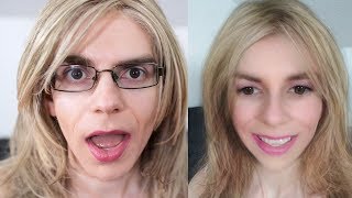 Snapchat Filter - Male to female transformation