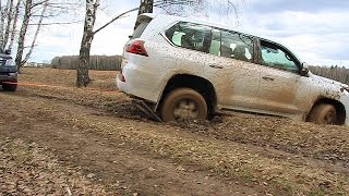 Завязли на Lexus LX450d
