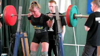 Vavilova Julia, squat 197.5kg@56kg