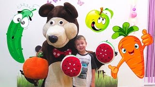 ✿ Маша и Медведь - праздник урожая. Новые Серии Masha and the Bear Compilation от мистер Никита