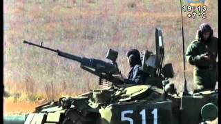 Учения на полигоне Красный Яр в Забайкалье
