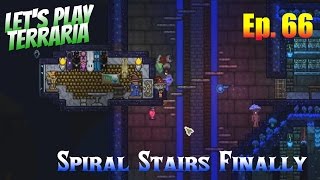 Let's Play Terraria 1.3 (S2) Ep. 66 - Spiral Stairs Finally