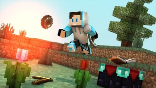 Играю в Minecraft Pocket Edition в мини режим Bed Wars на сервере GrenWix