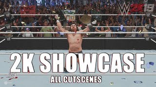 WWE 2K19 SHOWCASE MODE ALL CUTSCENES