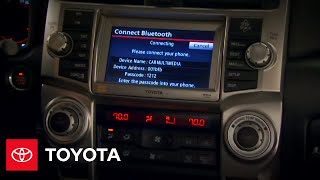 2010 4Runner How-To: Bluetooth | Toyota
