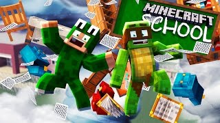 Minecraft School - A TORNADO GOES STRAIGHT THROUGH THE SCHOOL!?