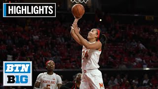 Highlights: Rutgers at Maryland | B1G Women's Basketball | Feb. 9, 2020