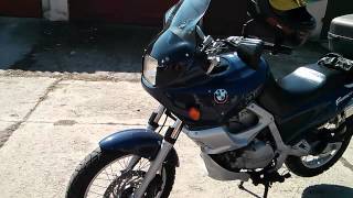 Bmw f650st 1997 + new dominator exhaust.