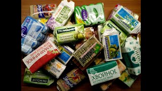 Распаковка мыла, которое мне сегодня подарили на День Рождения :)  Unpacking the soap.