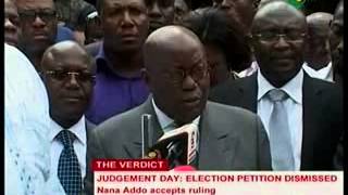 Election Petition - Nana Addo  Address Supporters