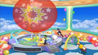Mario Party 7 minigame: Balloon Busters 60fps