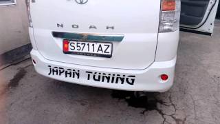 Выхлоп (Exhaust)  Toyota NOAH 4wd 2003 г комплектация S