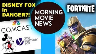 Comcast threatens Disney Fox Deal! Thanos joins Fortnite