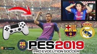 Duelo ÉPICO!!! BARCELONA vs REAL MADRID con CASTIGO | PES 2019