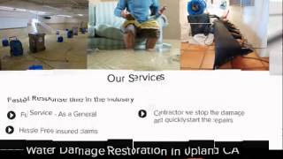 Water Damage Repair/Restoration Upland CA 909-360-4062