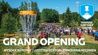 Tampere Disc Golf Center GRAND OPENING, Front 9