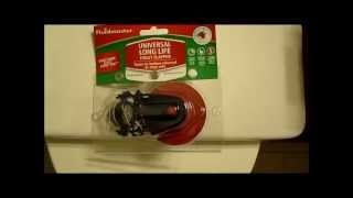 Fixing a leaking toilet with Fluidmaster Toilet Flapper