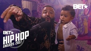 Instabooth With DJ Khaled, XXXTentacion, Big Shaq & more Freestyle Cypher | BET Hip Hop Awards 2017