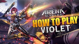 HOW TO PLAY VIOLET Ft. ExDee Gaming | TIPS,TRICKS,BUILDS,ARCANA | WOLF XOTIC | ARENA OF VALOR
