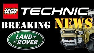 REVEALED! LEGO Technic 42110 Land Rover Defender set!