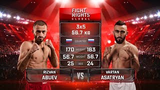 Вартан Асатрян vs. Ризван Абуев / Vartan Asatryan vs. Rizvan Abuev
