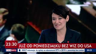 Do Stanów bez wiz - Minęła dwudziesta
