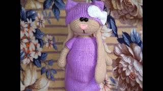Мои вязаные игрушки. Зайки. Амигуруми. Зайка в стиле ТильдаToys