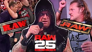 WWE RAW 25th Anniversary! - WWE RAW 1/22/18 Review & Results!