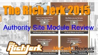The Rich Jerk 2015 - Authority Site Review