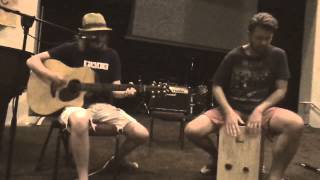 The Calling ?  Adrienne ☆  acoustic cover Marshall AS50D & Pearl Cajon.