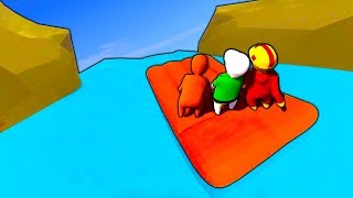 КЛЯНУСЬ ЭТО САМОЕ СЛОЖНОЕ ИСПЫТАНИЕ ИЗ ТЕХ ЧТО Я ВИДЕЛ - ХАРДКОР В НОВОЙ ИГРЕ HUMAN FALL FLAT