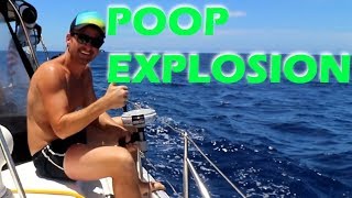 Poo Explosion!!! - Pacific Ocean Crossing Day 17 - Sailing Doodles