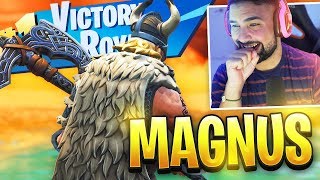 New Fortnite MAGNUS SKIN Gameplay..