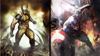 Росомаха VS Капитан Америка