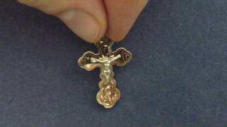 Золотой крестик в divinex.ru