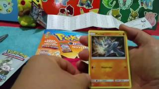 Unboxing Pokémon  Magazine e trovo 7 carte pokemon sole e luna gx in un pacchetto. NON CI CREDO!!